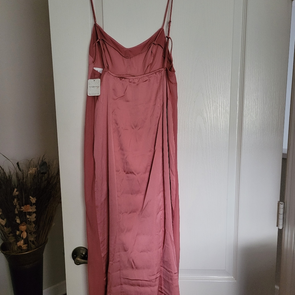 💐FREE PEOPLE CITY COOL MIDI SLIP DRESS SIZE S - Picture 8 of 8